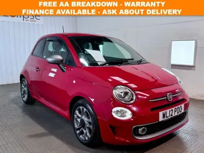 Used Fiat 500 S 69 HP (50 kW) 2017 Red Hatchback