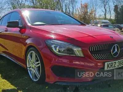 Used Mercedes CLA220 AMG 177 HP (130 kW) 2016 Red Sedan