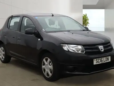 Used Dacia Sandero Ambiance 75 HP (55 kW) 2016 Black Hatchback