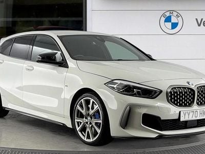 Used BMW M135 Comfort Edition 306 HP (225 kW) 2020 White Hatchback