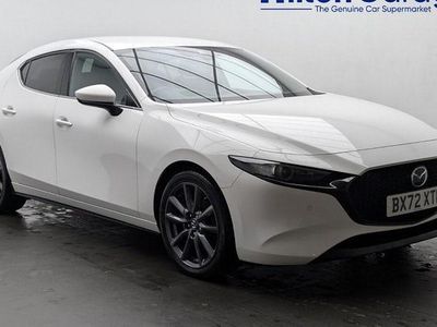 White Used 2022 Mazda 3 Inclusive Hatchback | £15,650 (Fair price)