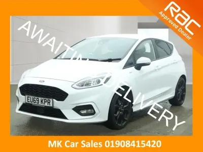 Second-hand Ford Fiesta ST-Line 100 CP (73 kW) 2019 Alb Hatchback