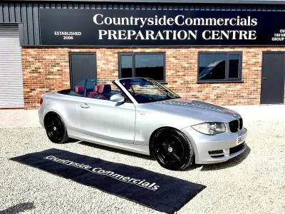 Used BMW 120 Cabriolet 2008 Silver Cabriolet