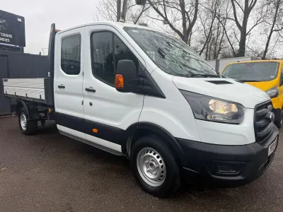 Usado Ford Transit 130 CV (95 kW) 2021 Blanco Descapotable