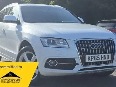 Used Audi Q5 S-Line 190 HP (139 kW) 2015 White SUV