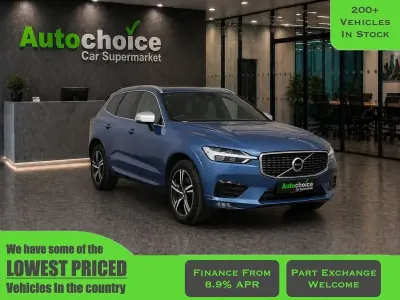 Usado Volvo XC60 R-Design 190 HP (139 kW) 2019 Azul SUV