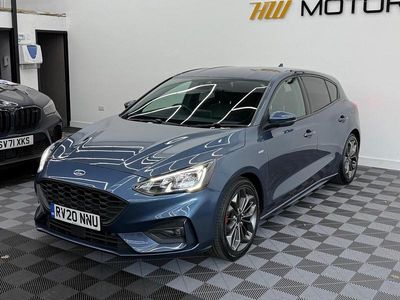 Usado Ford Focus ST-Line X 150 HP (110 kW) 2020 Azul Citadino
