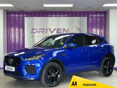 Usado Jaguar E-Pace R-Dynamic 150 HP (110 kW) 2018 Azul SUV