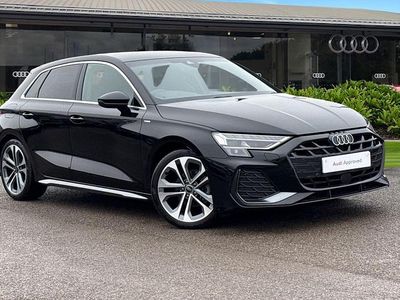 Black Used 2025 Audi A3 S-Line Hatchback | £26,690 (Fair price)