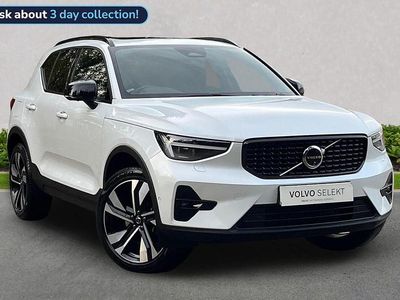 White Used 2024 Volvo XC40 Ultimate SUV | £30,699 (Fair price)