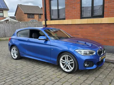 Used BMW 118 M Sport 2017 Blue Hatchback