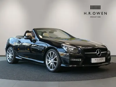 Used Mercedes SLK55 AMG 2013 Black Cabriolet