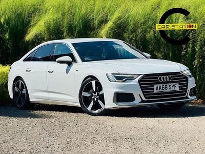 White Used 2018 Audi A6 S-Line Sedan | £14,995 (Expensive)
