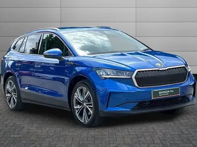 Used Skoda Enyaq iV ecoSuite 150 kW (204 HP) 2023 Blue SUV