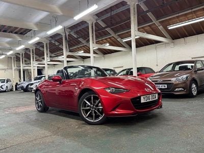 Red Used 2016 Mazda MX5 Inclusive Cabriolet | £9,994 (Fair price)