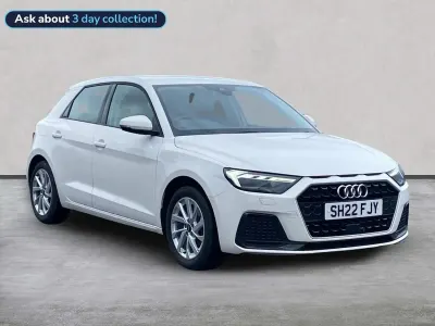 Begagnad Audi A1 Sportback Sport 95 HK (69 kW) 2022 Vit Halvkombi