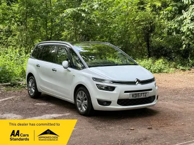 Gebraucht Citroën Grand C4 Picasso Exclusive 2015 Weiß Van / Kleinbus