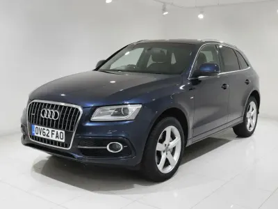 Used Audi Q5 S-Line 174 HP (127 kW) 2012 Blue SUV
