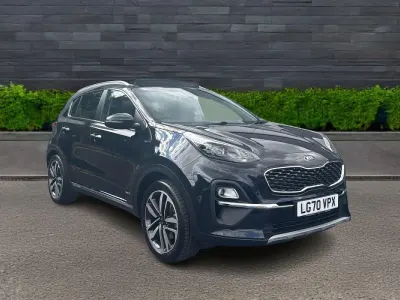 Used Kia Sportage 177 HP (130 kW) 2020 Black SUV