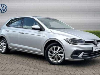Used VW Polo Style 95 HP (69 kW) 2022 Silver Hatchback