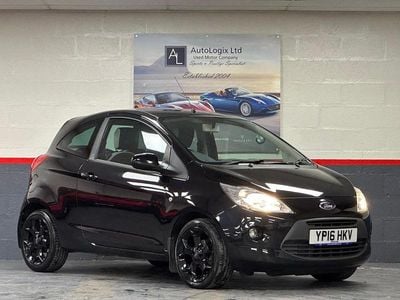 Black Used 2016 Ford Ka Zetec Hatchback | £5,950 (A bit pricey)
