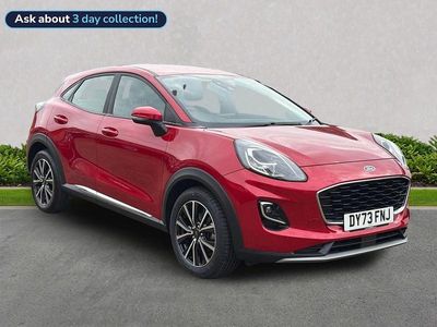 Used Ford Puma Titanium 2023 Red SUV