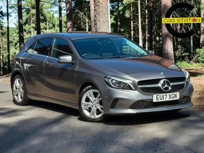Used Mercedes A200 Premium 136 HP (100 kW) 2017 Grey Hatchback