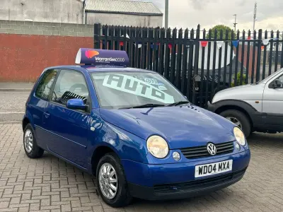 Used VW Lupo S 75 HP (55 kW) 2004 Blue Hatchback
