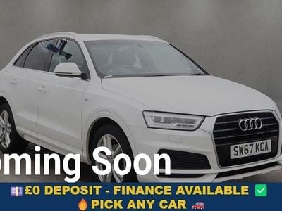 White Used 2017 Audi Q3 S-Line SUV | £10,549 (Fair price)