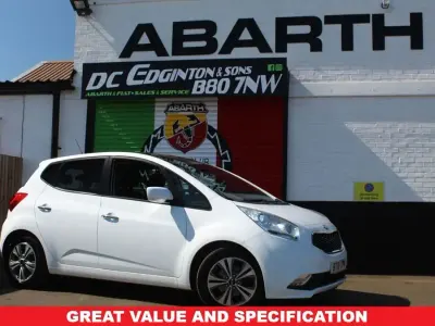 Used Kia Venga 114 HP (83 kW) 2018 White Hatchback