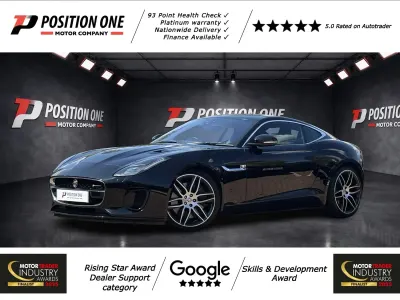 Used Jaguar F-Type R-Dynamic 380 HP (279 kW) 2017 Black Coupe
