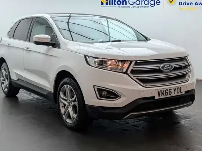 Käytetty Ford Edge Titanium 180 HP (132 kW) 2016 Valkoinen Katumaasturi