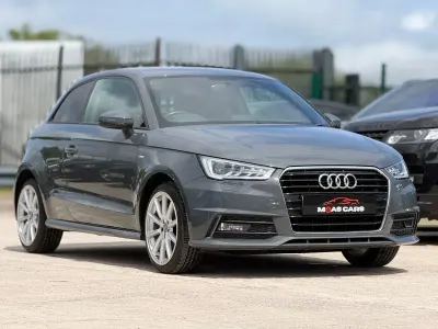 Used Audi A1 S-Line 95 HP (69 kW) 2018 Grey Hatchback