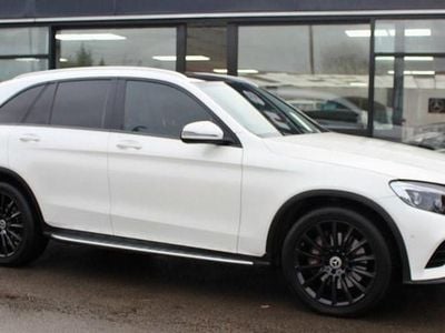 White Used 2016 Mercedes GLC220 AMG line SUV | £17,990 (Fair price)