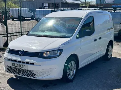 Used VW Caddy 102 HP (75 kW) 2021 White MPV
