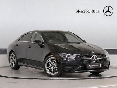 Black Used 2025 Mercedes CLA220 Executive Sedan | £31,495 (Fair price)