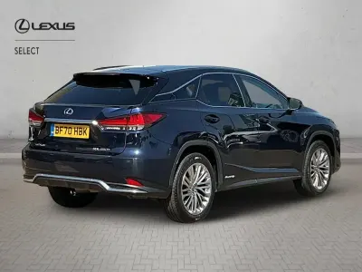 Used Lexus RX450h 2020 Blue SUV