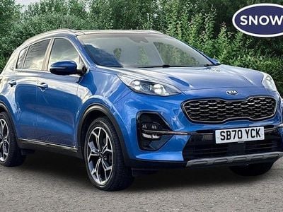 Blue Used 2021 Kia Sportage GT-Line S SUV | £16,299 (Good price)
