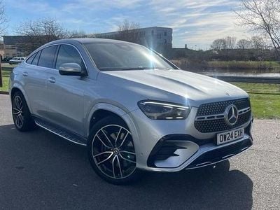 Used Mercedes GLE400 AMG line 381 HP (280 kW) 2024 Silver Coupe