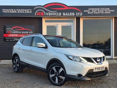 Used Nissan Qashqai N-TEC 110 HP (80 kW) 2015 White SUV