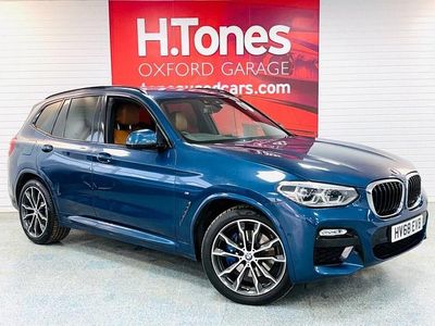 Used BMW X3 M Sport 265 HP (194 kW) 2018 Blue SUV