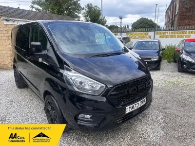 Used Ford Transit Custom Limited 2023 Black Van
