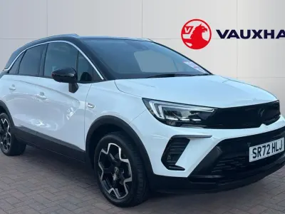 Used Vauxhall Crossland Ultimate 110 HP (80 kW) 2023 White SUV