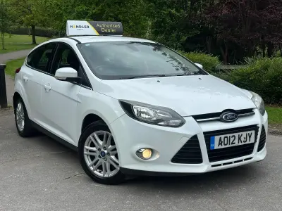 Used Ford Focus Titanium 115 HP (84 kW) 2012 White Hatchback