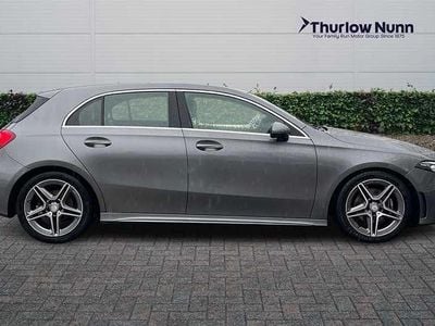 Used Mercedes A180 AMG line 116 HP (85 kW) 2018 Grey Hatchback