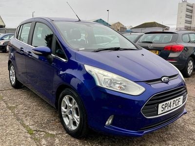 Used Ford B-MAX Zetec 2014 Blue MPV
