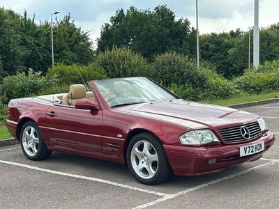 Used Mercedes SL320 224 HP (164 kW) 2000 Red Cabriolet