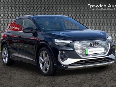 Used Audi Q4 e-tron S-Line 219 kW (299 HP) 2022 Black SUV