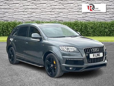Grey Used 2013 Audi Q7 S-line plus SUV | £10,595 (Fair price)