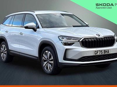 New Skoda Kodiaq SE 150 HP (110 kW) 2025 Moon white metallic SUV